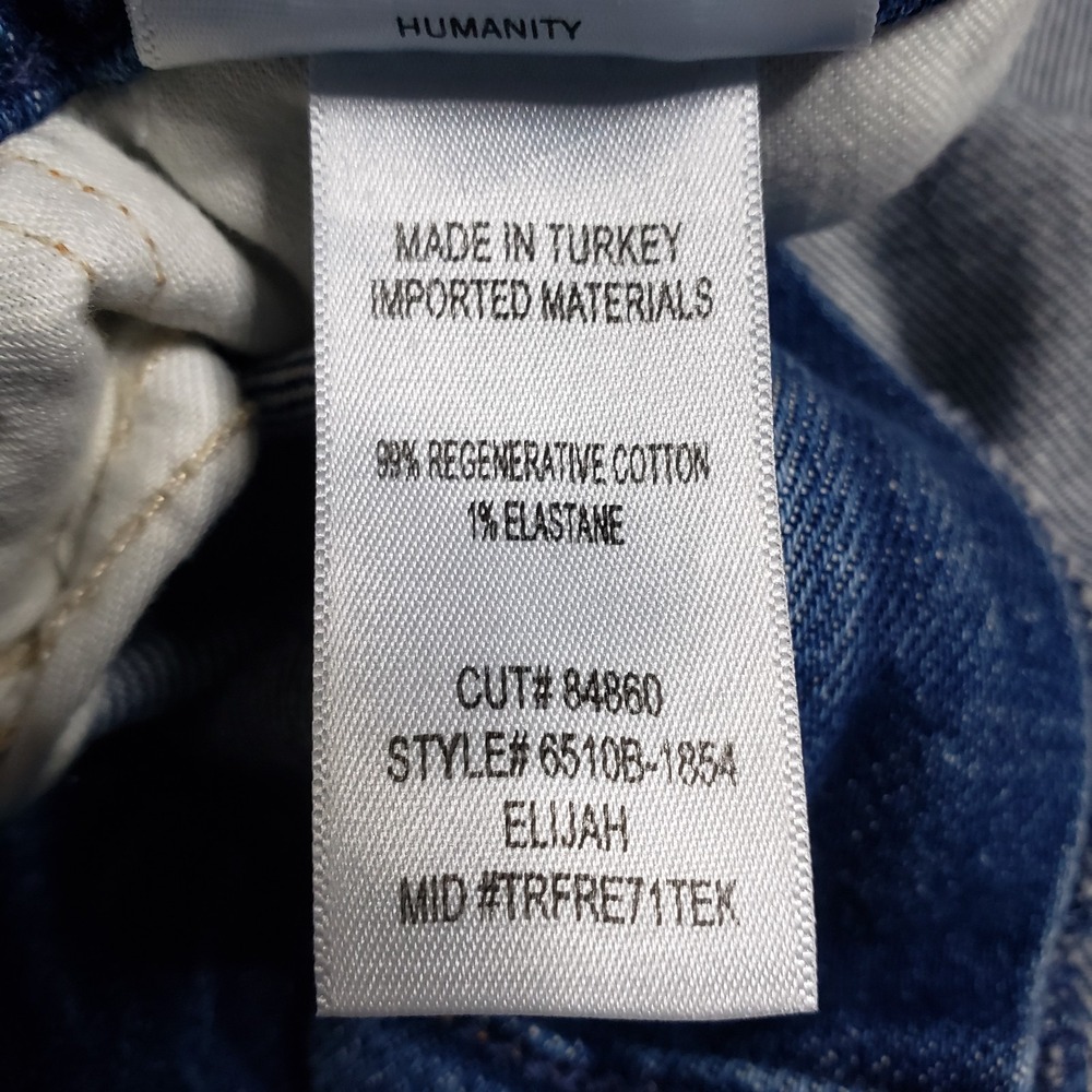 Citizens of Humanity Elijah Jeans Men 36 (FITS 38x32) Classic Straight Stretch - Picture 16 of 16